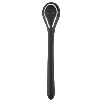 Penis Plug Vibrating Bendable Dilator 0555150 Black – Zboží Dáma