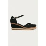 Tommy Hilfiger Basic Close Toe Mid Wedge FW0FW04787 Černá – Zboží Dáma