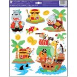Anděl 10177 Samolepky na zeď piráti 33 x 29 cm – Zboží Dáma