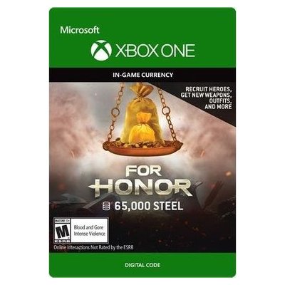 For Honor: Currency pack 65000 Steel credits – Hledejceny.cz