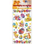 Samolepky velikonoční gelové 19 x 9cm – Zboží Mobilmania