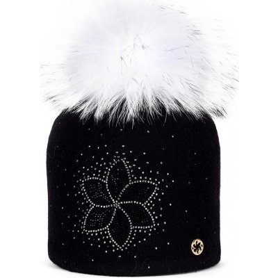 Granadilla Sylvain Fur beanie black – Hledejceny.cz
