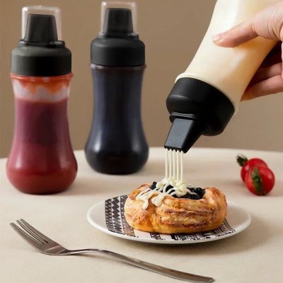 Dávkovač na omáčky průhledný 300 ml – Hledejceny.cz