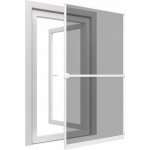 Easy life Mako Síť proti hmyzu na dveře BASIC PLUS s hliníkovým rámem 100x215 cm - bílá – Sleviste.cz