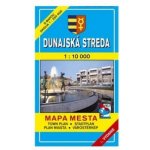 Dunajská Streda Mapa mesta Town plan Stadtplan Plan miasta Várostérkép – Hledejceny.cz