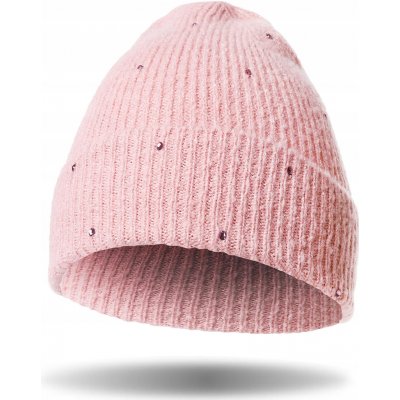 Moraj zimní čepice beanie růžová – Hledejceny.cz