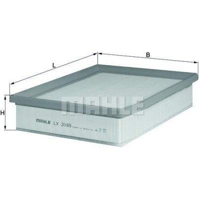 Vzduchový filtr MAHLE ORIGINAL LX 2085 (LX2085) – Hledejceny.cz