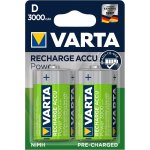 Varta Power D 3000 mAh 2ks 56720101402 – Zboží Živě