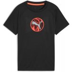 Puma ACTIVE SPORTS POLY TEE B Chlapecké triko černá – Sleviste.cz