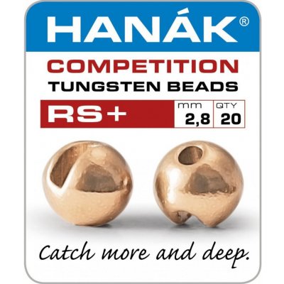 Hanák Competition Tungstenové kuličky RS+ Metalické růžové zlato 2,3 mm, 20 ks – Sleviste.cz