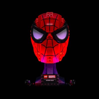 LEGO® Light My Bricks Sada světel 76285 Marvel Spider-Man Mask – Hledejceny.cz