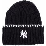 New Era MLB Chunky Top Stitch Beanie NY Yankees Black – Zboží Mobilmania
