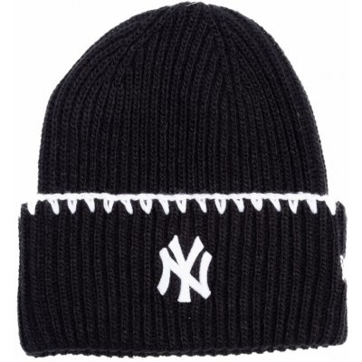 New Era MLB Chunky Top Stitch Beanie NY Yankees Black – Zboží Mobilmania