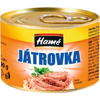 Hamé Játrovka paštika 190g