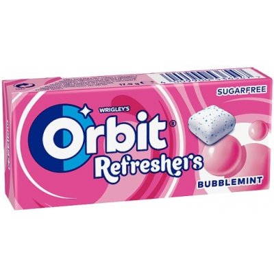 Orbit Žvýkačka bez cukru s ovocnou a mátovou příchutí 8 x 17,9g – Hledejceny.cz