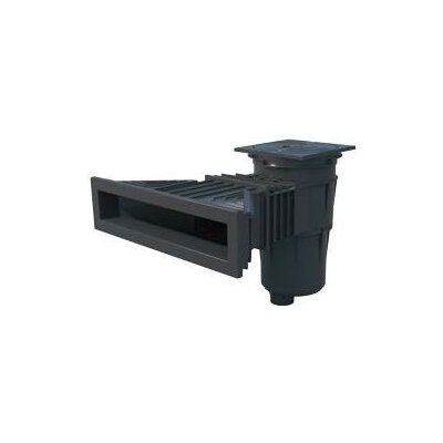 Astralpool Superskimmer široký 17,5 l do fólie, 495 x 80 mm, antracit – Zboží Mobilmania