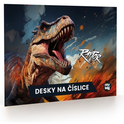OxyBag Desky na číslice Dino – Zboží Dáma