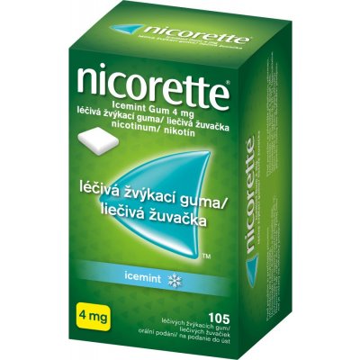 NICORETTE ICEMINT GUM ORM 4MG GUM MND 105 – Hledejceny.cz