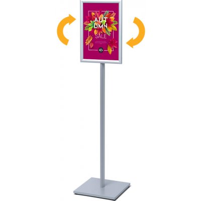 Jansen Display Informační sloupek s klaprámem KRA3G25 330 x 1465 mm – Zboží Mobilmania