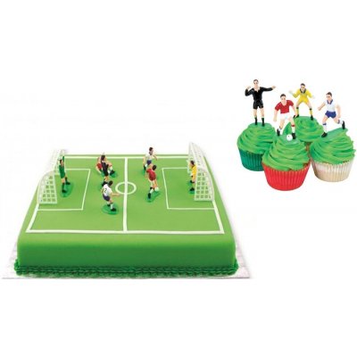 Figurky na dort - Fotbal 9 ks - – Zboží Mobilmania