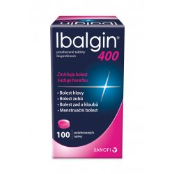 Specifikace Ibalgin 400 tbl.obd. 100 x 400 mg - Heureka.cz