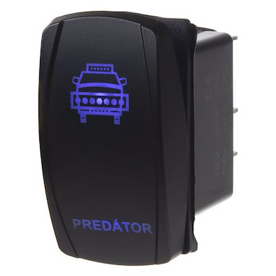 Rocker2 spínač PREDÁTOR 12/24V, STM 47131 – Hledejceny.cz