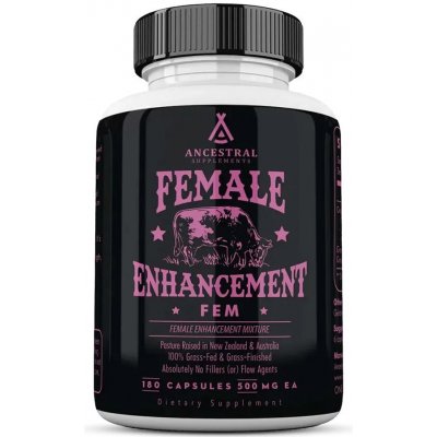 Ancestral Supplements, Female Enhanced Mixture, pro zdraví ženy, 180 kapslí