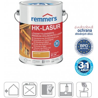 Remmers HK Lasur 20 l hemlock – Sleviste.cz