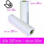 Plotrový papír v roli 297mmx50m 80g Smartline – Zboží Živě