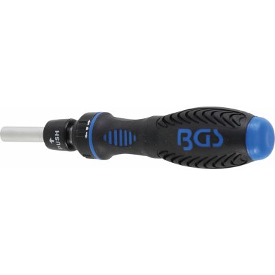 BGS 9150, Ráčnová otočná rukojeť na bity, přepínací | vnitřní šestihran 6,3 mm (1/4")
