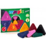 Triangle Magic metalic trojboké voskovky 6 ks – Hledejceny.cz