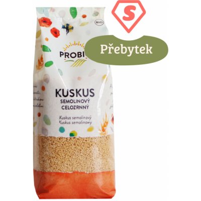 PROBIO Kuskus semolinový celozrnný 400 g – Zboží Dáma