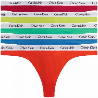 Calvin Klein Dámské spodní prádlo THONG 5PK 000QD3585EBNG – Zbozi.Blesk.cz