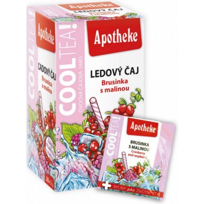 Apotheke CoolTea brusinka s malinou nálevové sáčky 20 x 2 g – Hledejceny.cz