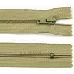 Spirálový zip no.3 nerozepínací 22cm - více barev color: 529 béžovo písková – Hledejceny.cz