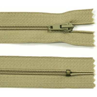 Spirálový zip no.3 nerozepínací 22cm - více barev color: 529 béžovo písková – Hledejceny.cz