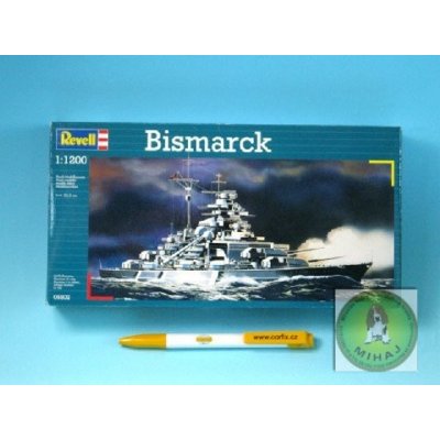 * REVELL PLastic ModelKit Loď 05802 - Bismarck