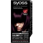 Syoss permanentní barva na vlasy Dark Violet tmavě fialová 3-3 – Zboží Dáma