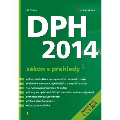 DPH 2014 - zákon s přehledy - Dušek Jiří, Šístek Jan – Zboží Mobilmania