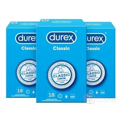 Durex Classic kondom 54 ks – Zbozi.Blesk.cz