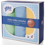 Kikko Osušky z biobavlny XKKO Organic 90x100cm Staré časy Pastels for Boy 3 ks – Hledejceny.cz