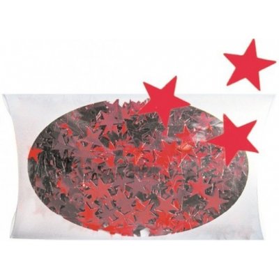 Anděl Konfety hvězdičky červené 20 g 1926 03 – Zboží Dáma