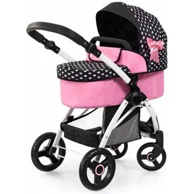 bayer Design Kombinovaný City Max černý/růžový – Zboží Dáma