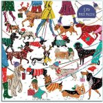 GALISON Čtvercové Psi v zimě 500 dílků – Zboží Mobilmania