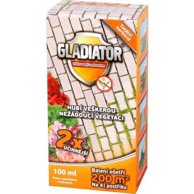 LOVELA Totální herbicid GLADIATOR koncentrát 100 ml