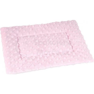 O´Lala pets s.r.o. SUNNY plyšová podložka k ležení světle růžová 37 x 24 cm s – Hledejceny.cz