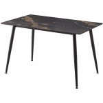 Interior DE Jídelní stůl MILANO II AURORA ORO 140 cm keramika jS46890 – Hledejceny.cz