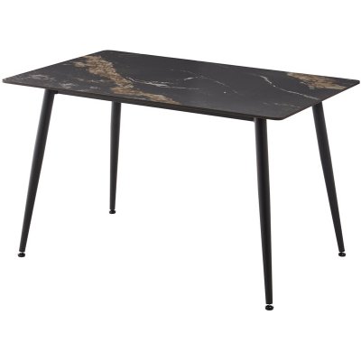 Interior DE Jídelní stůl MILANO II AURORA ORO 140 cm keramika jS46890 – Hledejceny.cz