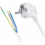 Solight flexo šňůra, 3x 1mm2, bílá, 5m PF02 – Zboží Živě