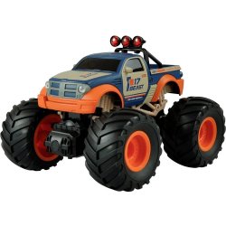 IQ models oranžová modrá komutátorový RC model auta elektrický monster truck zadní 2WD 4x2 RtR 2,4 GHz 1:18
